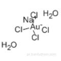 Aurate (1 -), tetrachloro-, sód, dihydrat, (57195643, SP-4-1) - (9CI) CAS 13874-02-7